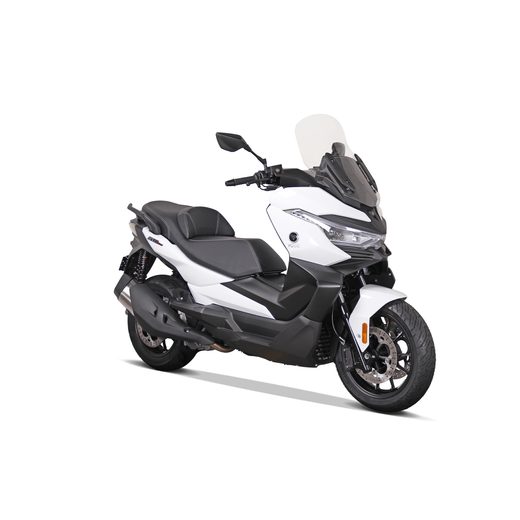 VOGE SR4 MAX 350I LUX WHITE 2025 POUZE 5 TIS. NAJETO