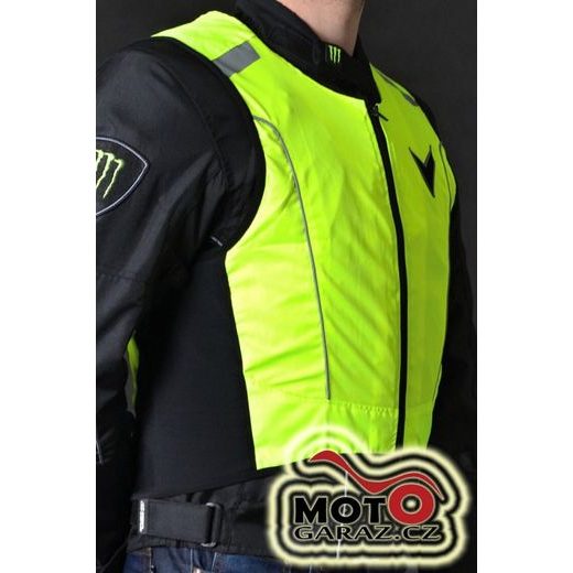 REFLEXNÍ VESTA NA MOTORKU NERVE UNION STAR