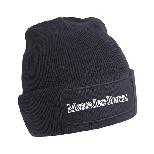 ZIMNÍ ČEPKA S MOTIVEM MERCEDES-BENZ