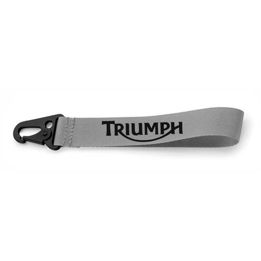 KLÍČENKA S MOTIVEM TRIUMPH - ŠEDÁ