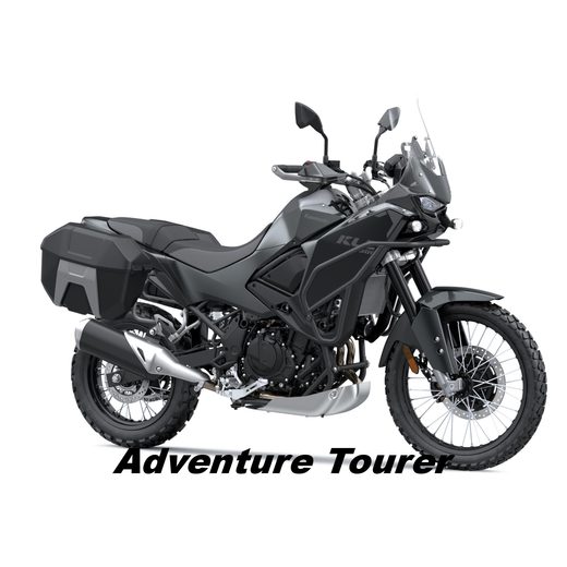 KAWASAKI KLE500 METALLIC CARBON GRAY 2026