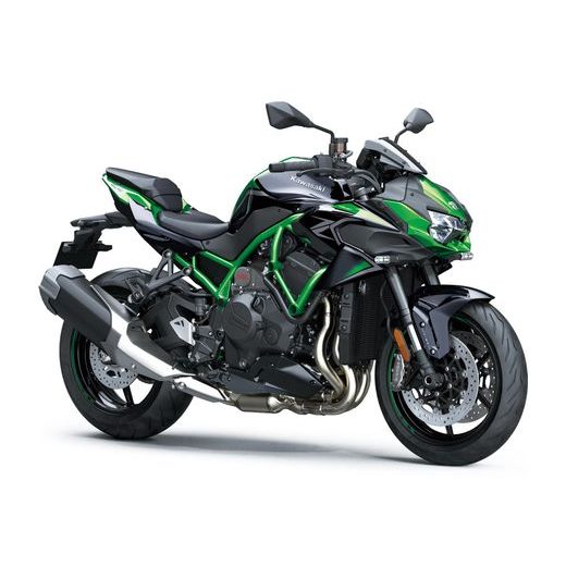 KAWASAKI Z H2 METALLIC DIABLO BLACK / GOLDEN BLAZED GREEN 2022