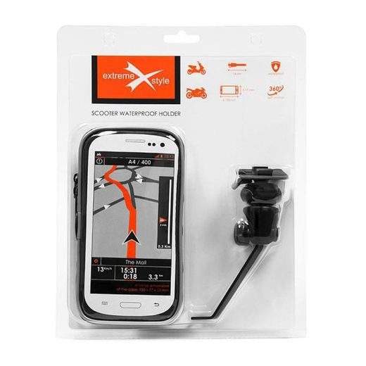 NEPROMOKAVÝ OBAL NA TELEFON EXTREME 155 S DRŽÁKEM NA ŘÍDÍTKA - SCOOTER 2
