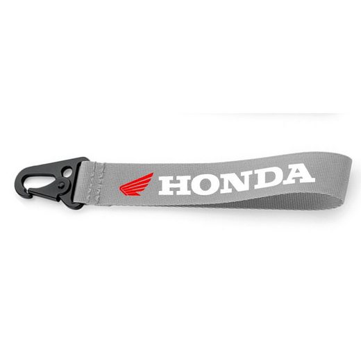 KLÍČENKA S MOTIVEM HONDA - ŠEDÁ