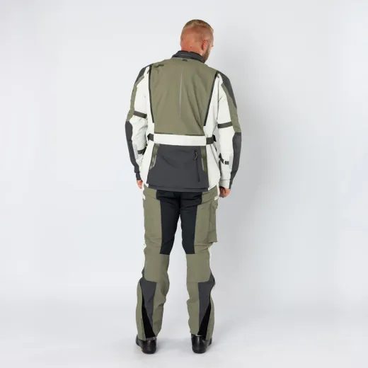 KALHOTY S LAMINOVANOU MEMBRÁNOU IXS VENTURE-GTX 1.0 X2-005405 ŠEDO-OLIVOVĚ ZELENÝ