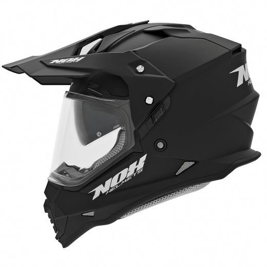 ENDURO HELMA DUAL NOX N312 ČERNÁ MATNÁ