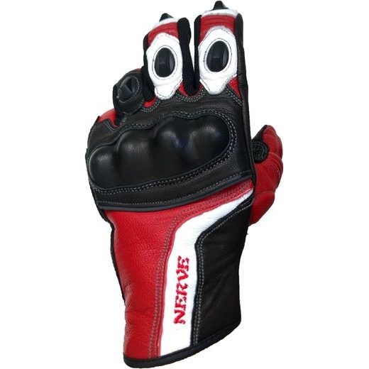RUKAVICE NA MOTORKU NERVE KQ11 RED