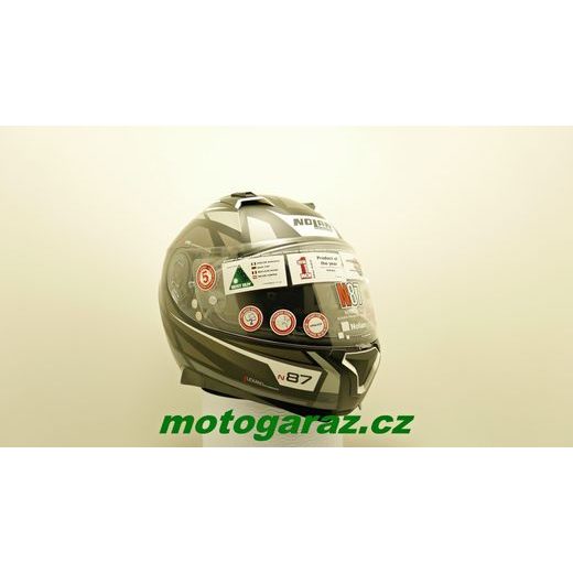 NOLAN N87 ORIGINALITY N-COM FLAT BLACK 68