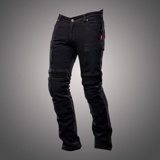 KEVLAROVÉ JEANSY 4SR CLUB SPORT SKY BLACK
