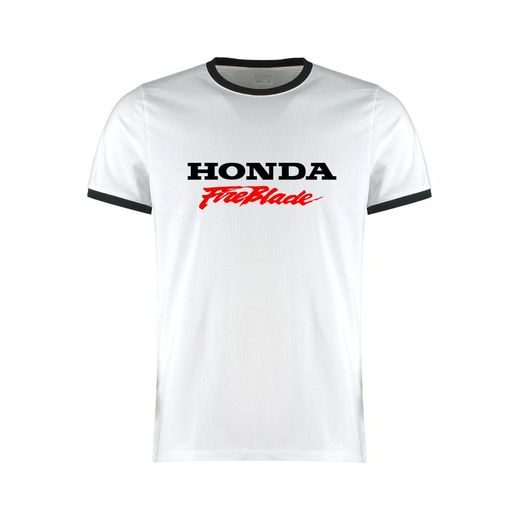 PÁNSKÉ TRIKO S MOTIVEM HONDA FIREBLADE 1 - BÍLÉ