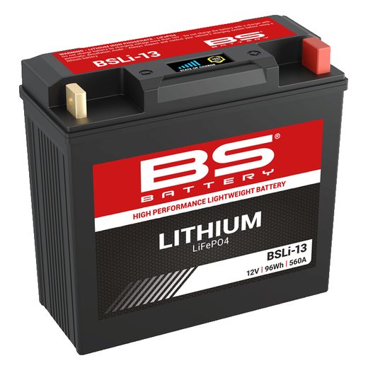 LITHIOVÁ MOTOCYKLOVÁ BATERIE BS-BATTERY BSLI-13