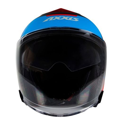 OTEVŘENÁ HELMA AXXIS MIRAGE SV DAMASKO MATNÁ MODRÁ