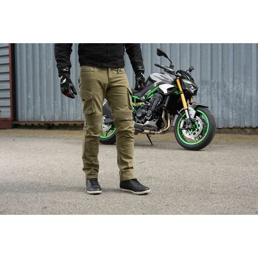 CESTOVNĚ-SPORTOVNÍ JEANSY 4SR TOURISMO GREEN