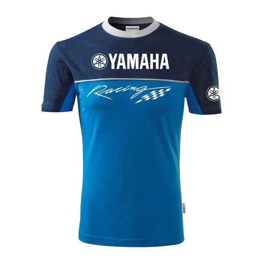 PÁNSKÉ TRIKO S MOTIVEM YAMAHA RACING - MODRÁ