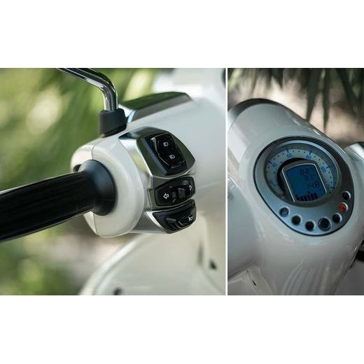 PEUGEOT DJANGO 125I STANDARD - BLUE/MILKY WHITE