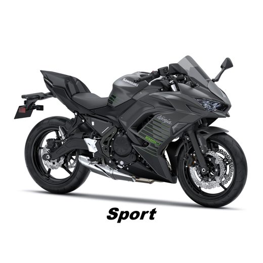 KAWASAKI NINJA 650 METALLIC MATTE GRAPHENESTEEL GRAY 2026