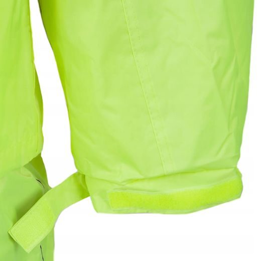 NEPROMOKAVÁ BUNDA NA MOTORKU BIKETEC FLUO