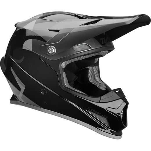 THOR SECTOR SHEAR BLACK/CHARCOAL HELMET - VÝPRODEJ