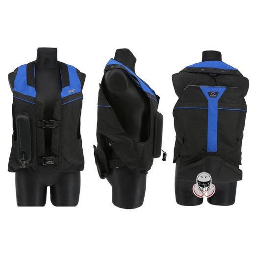 AIRBAGOVÁ VESTA HIT-AIR MLV 2 ČERNO-MODRÁ