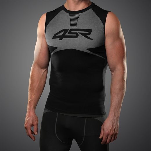 4SR FUNKČNÍ BEZEŠVÉ TÍLKO SEAMLESS SLEAVELESS