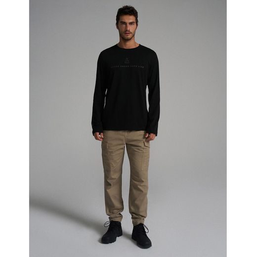 DIVERSE EXTREME TEAM - DAKAR RALLY TRIČKO S DLOUHÝM RUKÁVEM LG 0124 BLACK