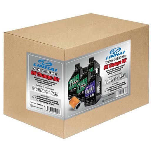 SADA PRO KOMPLETNÍ VÝMĚNU OLEJE + DIFF - LINHAI LANDFORCE 650/1000