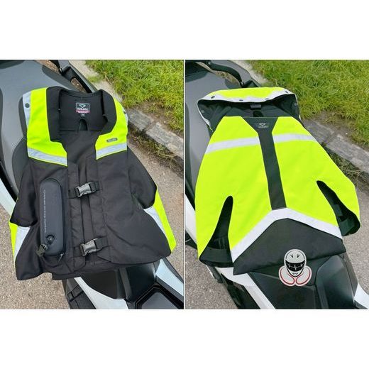 AIRBAGOVÁ VESTA HIT-AIR MLV 2 ČERNO-ŽLUTÁ