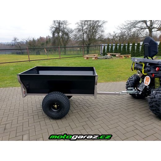 SHARK WOOD 550, VOZÍK ZA ČTYŘKOLKU ČERNÝ