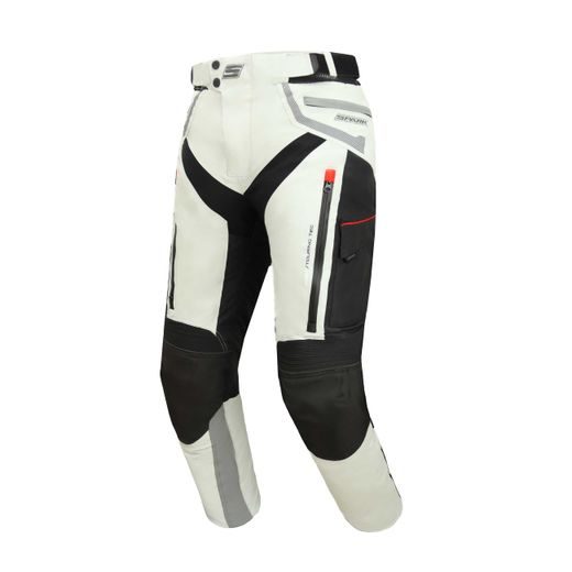 PÁNSKÉ TEXTILNÍ MOTO KALHOTY SPARK NEVADA - ŠEDÉ