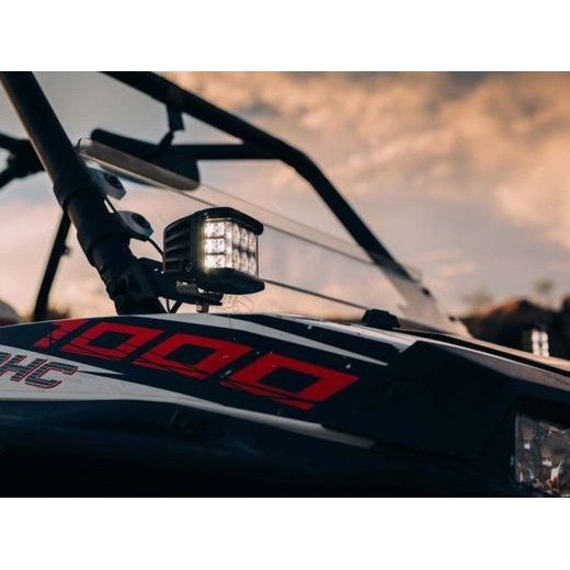 SHARK LED SINGLE SIDE SHOOTER, HOMOLOGACE E9, CREE LED,45W SET 2 KUSY