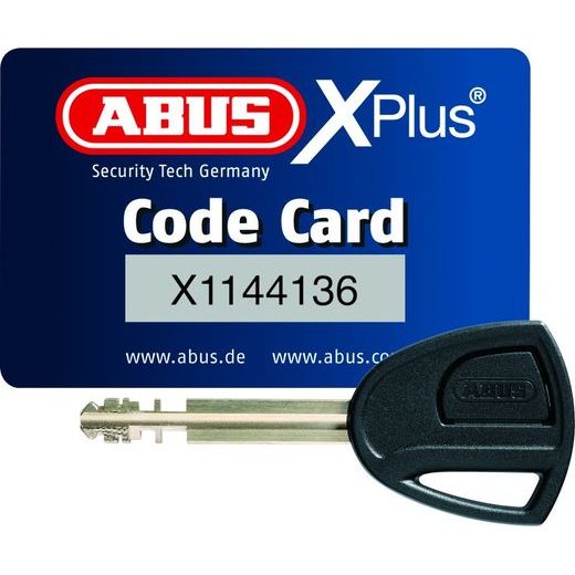 ŘETĚZOVÝ ZÁMEK ABUS 58/140HBIII100+12KS120 BLACK LOOP GRANIT