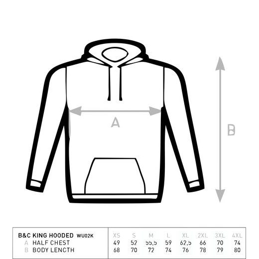 PÁNSKÁ MIKINA S KAPUCÍ A MOTIVEM KTM READY TO RACE 1 - ORANŽOVÁ