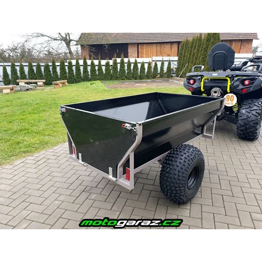 SHARK WOOD 550, VOZÍK ZA ČTYŘKOLKU ČERNÝ