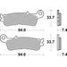 BRZDOVÉ DESTIČKY BREMBO 07YA55SD