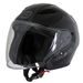 OTEVŘENÁ HELMA NA MOTORKU SE SLUNEČNÍ CLONOU SPEEDS CITY III ČERNÁ LESKLÁ