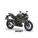 KAWASAKI Z125  METALLIC MATTE GRAPHENESTEEL GRAY 2024 - "Z" NAKED KAWASAKI - MOTOCYKLY