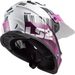 LS2 MX437 FAST EVO XCODE GLOSS WHITE VIOLET - MOTOKROSOVÉ MOTO PŘILBY - PRO MOTORKÁŘE