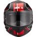 INTEGRÁLNÍ HELMA NERVE NH6008 GLOSS BLACK/RED + PINLOCK