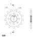 ŘETĚZOVÉ KOLEČKO SUPERSPROX CST-394:13 13 ZUBŮ, 520 - ŘETĚZOVÁ KOLEČKA SUPERSPROX - PRO MOTORKU