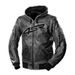 KOŽENÁ BUNDA NA MOTORKU 4SR HOODIE JACKET