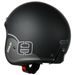 JET HELMA NA MOTORKU SE SLUNEČNÍ CLONOU SPEEDS CULT 2 - ČERNÁ/TITAN/STŘÍBRNÁ MATNÁ