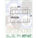 OLEJOVÝ FILTR HIFLOFILTRO HF147 - OLEJOVÉ FILTRY HIFLO - PRO MOTORKU