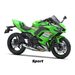 KAWASAKI NINJA 650 ZELENÁ 2025