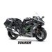 KAWASAKI NINJA H2 SX METALLIC DIABLO BLACK 2024 - SPORT TOURER KAWASAKI - MOTOCYKLY