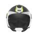 OTEVŘENÁ HELMA SE SLUNEČNÍ CLONOU NOX N182 ROUND FLUO