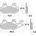 BRZDOVÉ DESTIČKY BREMBO 07071XS