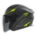 OTEVŘENÁ HELMA SE SLUNEČNÍ CLONOU NOX N130 MYST FLUO