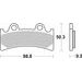 BRZDOVÉ DESTIČKY BREMBO 07YA3208 CC ROAD