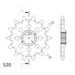 ŘETĚZOVÉ KOLEČKO SUPERSPROX CST-1446:13 13 ZUBŮ, 520 - ŘETĚZOVÁ KOLEČKA SUPERSPROX - PRO MOTORKU