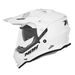 ENDURO HELMA DUAL NOX N312 BÍLÁ LESKLÁ